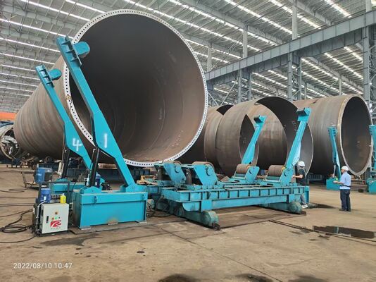 Ronniewell Specialized Roller Beds for Suction Caisson Fabrication diameter 14m