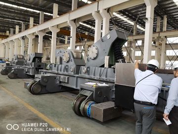 2000 тонн пускают сваривая поворачивая Rolls по трубам для башни ветера с суши