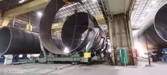 ролики трубы PU 400T сваривая для 13m оффшорное Monopile
