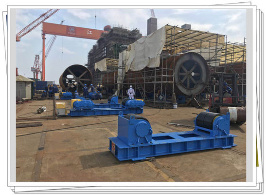 Петрохимический вращатель 150T сваривая поворачивая Rolls столбца
